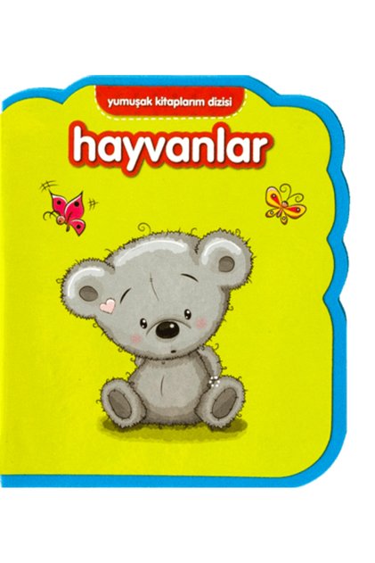 Yumuşak Kitaplarım Serisi - Hayvanlar Kolektif Kitabı 8 Sayfa Net Çocuk Yayınları