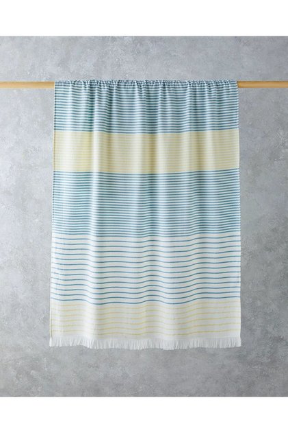 Linelike Beach Towel 90X150 cm Ecru-Green (29.03.2025)