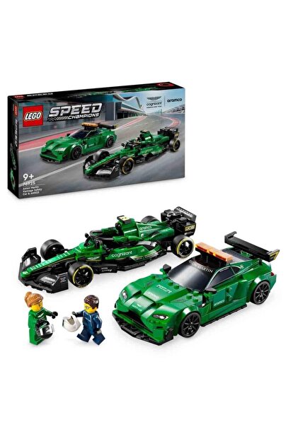 no.109 レオパードとLava stoneのゴムブレス LEGO Speed Champions Aston Martin Güvenlik Aracı ve AMR23 76925