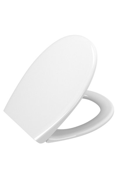 Universal Klozet Kapağı 84-003-009 Duroplast - Üstten Sıkmalı - Yavaş Kapanır - Metal Menteşel