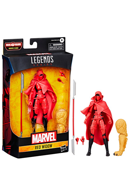 Marvel Legends Red Widow (Comics) Aksiyon Figürü (Marvel's Zabu BAF)