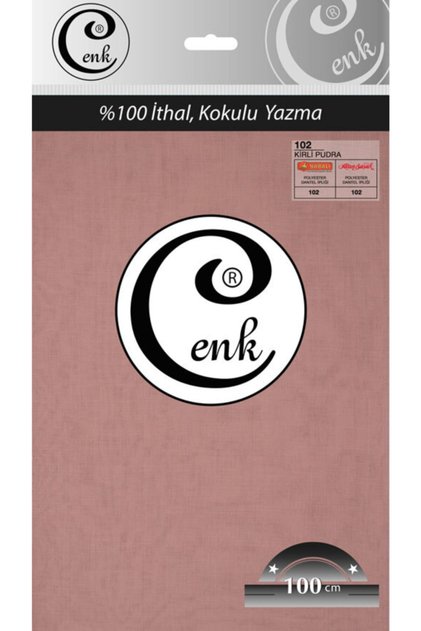 Düz Renk 100 Cm Poşetli Yazma - 0301 - 054-deve Tüyü