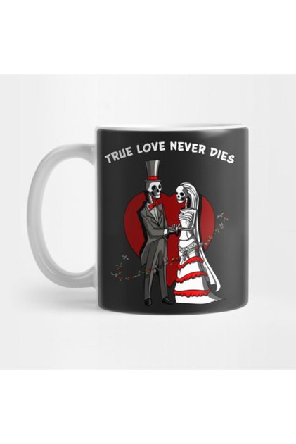 Skeletons Wedding Cute Halloween Anniversary Kupa Bardak
