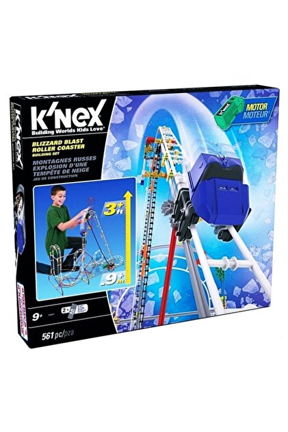 Genel Markalar K'nex Blizzard Blast Motorlu Hız Treni - 54401
