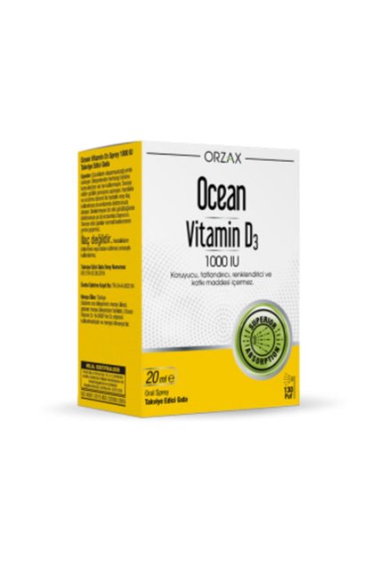 Vitamin D3 1000 Iu 20 Ml Sprey / 130 Doz