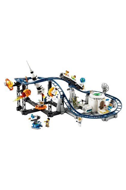 LEGO Creator Space Roller Coaster Uzay Hız Treni Yaratıcı Yapım