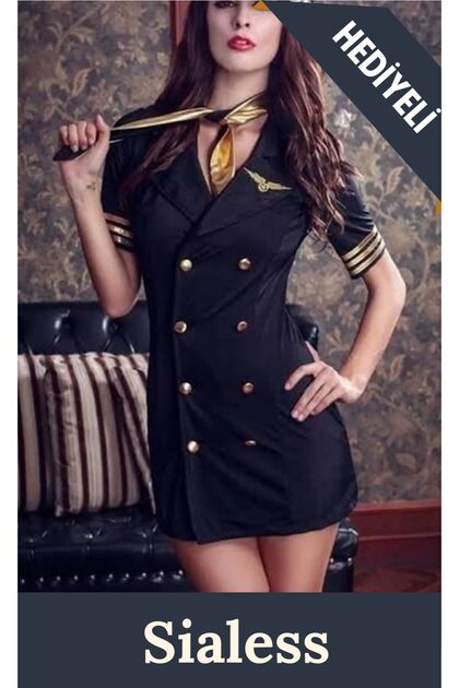sexy pilot lingerie Sexy Pilot Costumes, Womens Pilot Halloween Costumes – 3wishes.com main image 1