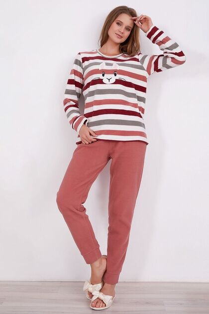 Women's Long Sleeve Pajama Set 2207-s