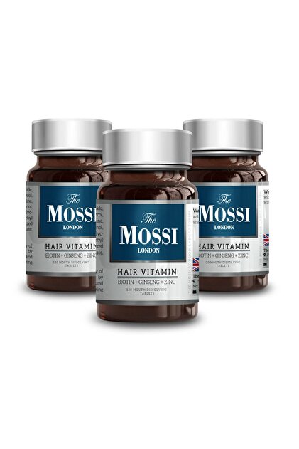The Mossi London Hair Vitamin 120 Tablet Ağızda Çözünen Saç