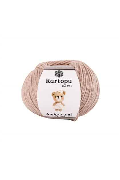 Amigurumi Pamuk Oyuncak Punch Panç Örgü Ipi Açık Bej K850 50 gr