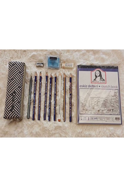 Black Pen Study and Initiation Set 1 Artistic Material (gift) (stationery Painting Activity)