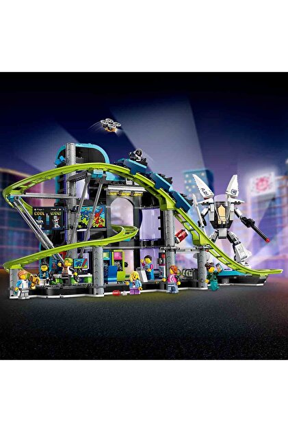 LEGO City Robot Dünyası Hız Treni Parkı 60421 - 8 Yaş ve Üzeri