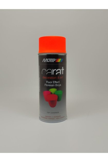 Carat Fosforlu Turuncu Sprey Boya 400ml