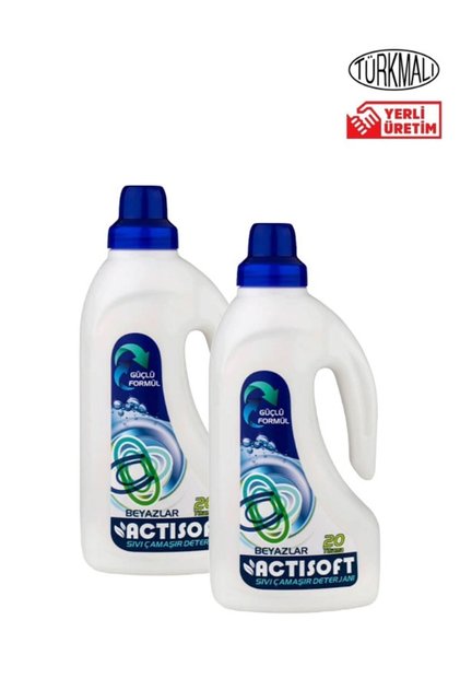 Sıvı Çamaşır Deterjanı Beyazlar Için 1500 ml X 2 Adet