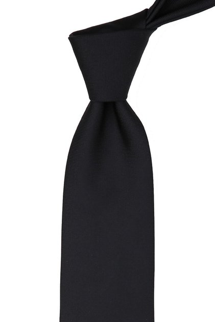 Classic Tie with Black Dot Pattern Handkerchief Kk4152