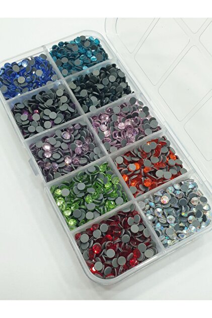 CRYSTALSHOP Hotfix Ütü Ile Yapışan Kristal Taş Seti (4000 Adet Taş