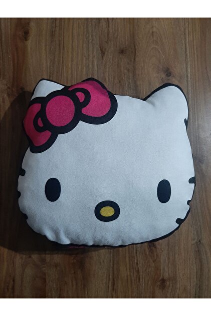 Hello Kitty Head Shaped Design Character Pillow