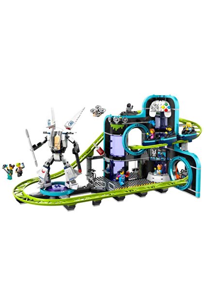 LEGO City Robot Dünyası Hız Treni Parkı 60421 - 8 Yaş ve Üzeri
