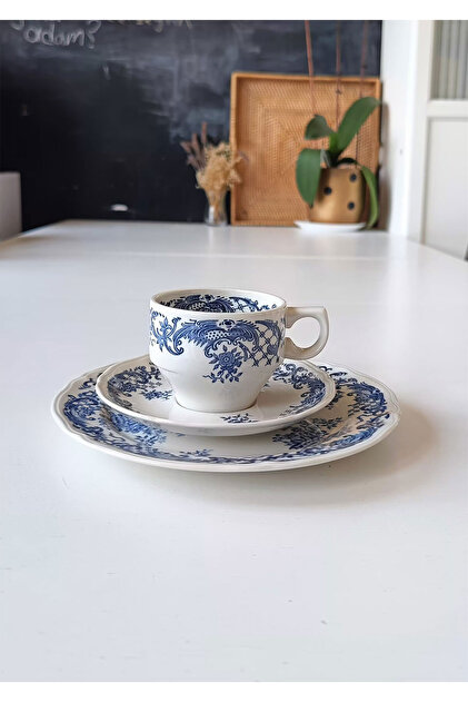 Villeroy & Boch Valeria Üçlü/Trio Çay Fincanı Vitro Porzellan