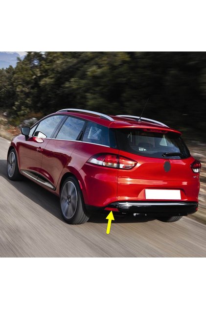 Renault Clio 4 ST Sport Tourer 2013-2019 Arka Tampon Sol Reflektör