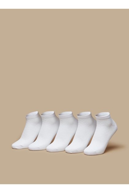 Textured Ankle Length Socks - Set of 5