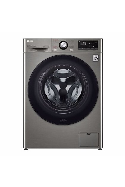 LG F4v3vywkpe 9 Kg 1400 Devir Gri Çamaşır Makinesi - Fiyatı, Yorumları