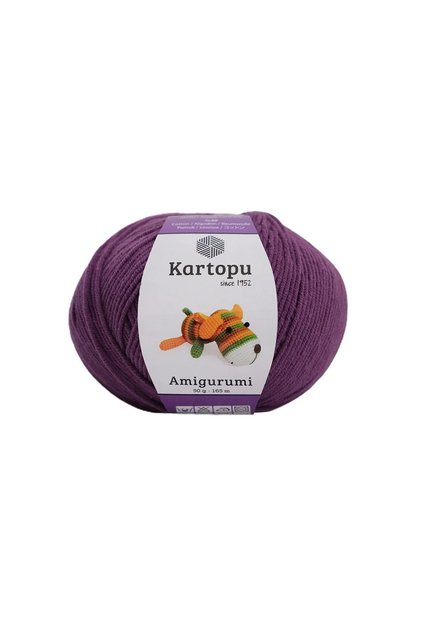 Amigurumi Cotton Toy Knitting Yarn Light Plum K718 50 gr