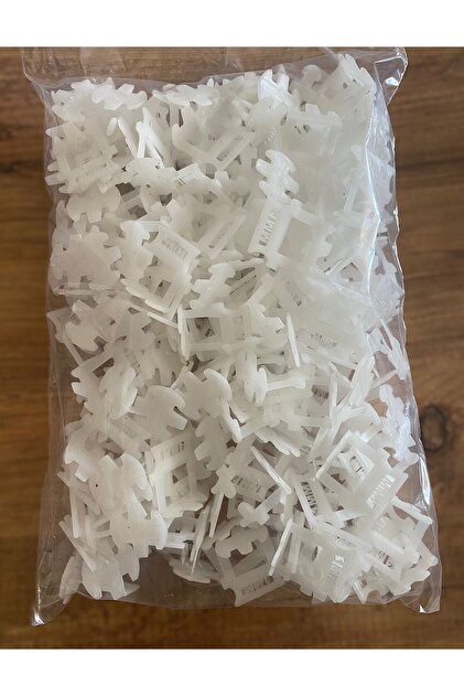Irmak Plastik seviye tespit ve derz klipsi 1mm (100 adet) - Fiyatı