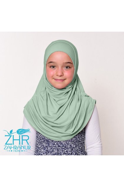Children's Practical Shawl/Scarf (2 Pieces Sendy Fabric 6-10 Years)