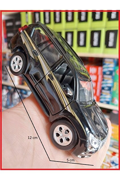 OYUNCAKSAHİLİ Prado Toyota Land Cruıser V8 Jip 12cm Diecast Model