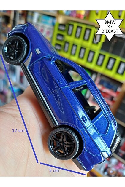 OYUNCAKSAHİLİ Bmw I X7 Diecast Metal Koleksiyon Jip Kapılar Ve