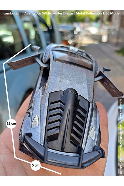 おもちゃ OYUNCAKSAHİLİ Lamborghini Aventador SVJ Roadster Diecast Metal