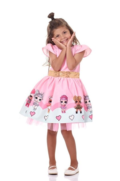 open lace back dress Lol surprise doll tutu set-lol surprise outfit- lol surprise dress-lol  surprise birthday