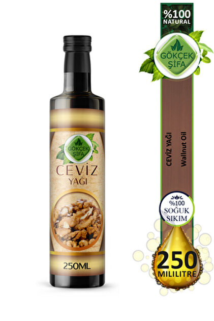 Gökçek Kabak Çekirdeği Yağı (PUMPKİN SEED OİL 250 ML.) 250 Ml