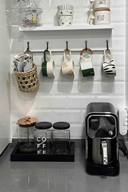 Black Tray, Decorative Coffee Presentation Tray, Wooden Organizer Tray, Bathroom Organizer