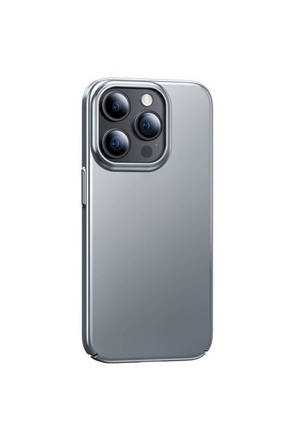 iPhone 15 Pro Uyumlu Kılıf Benks Ultra İnce PC Kapak Gri