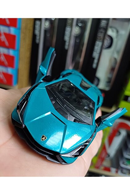 OYUNCAKSAHİLİ Lamborghini Sian Diecast Model Metal Araba Kapılar
