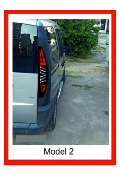 stop light led looking foil STICKER coating doblo 1 drawings-one-one compatible