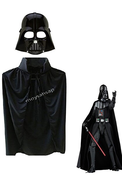 moysahsap party&ahşap moys-Darth Vader Star Wars Çocuk Pelerin +