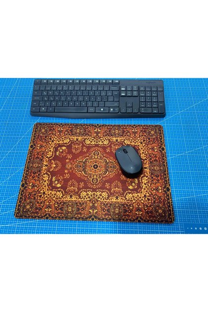 Halı Deseni Baskılı Orta Boy Mouse Pad (28x40 cm)