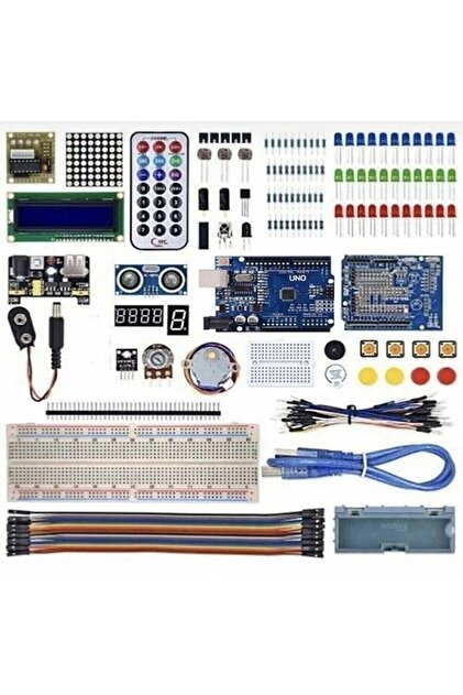 makerobotik Makers Arduino Uno R3 Full Başlangıç Seti 145 Parça