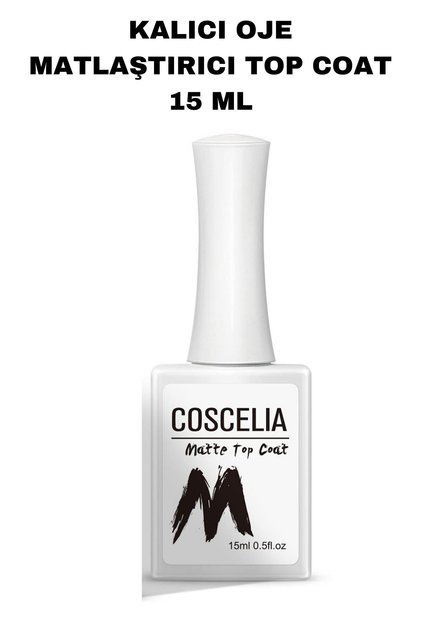 KALICI OJE MATLAŞTIRICI TOP COAT 15 ML-30+GÜN KALICILIK