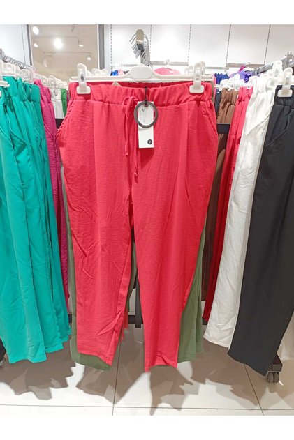 Women's Trousers Elastic Waist Aerobin Carrot Trousers Puane 18102