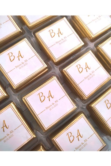 Söz Nişan Nikah Çikolatası Madlen Çikolata 50 Adet