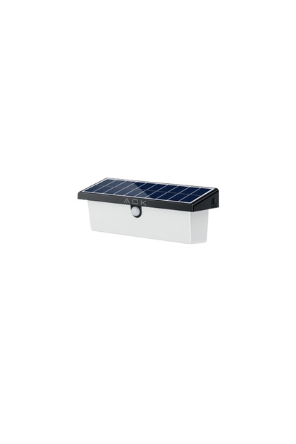 Sensörlü Güneş Enerjili LED Bahçe Armatürü, Duvar Aydınlatması 4 Mod'lu Kullanım