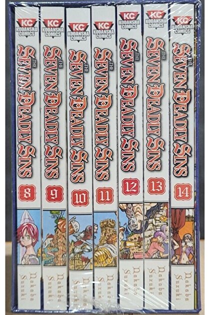 Scholastic The Seven Deadly Sins Manga Box Set / Volumes 8-14