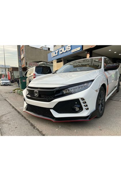 Civic Fc5 Typer 3 Parça Ön Lip (plastik)