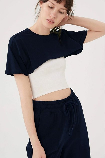 Comfort Label Lace Up Oversize Long Unisex Bermuda Shorts