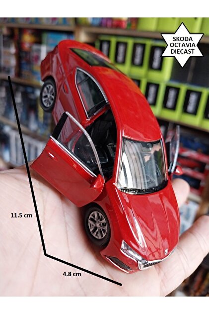 OYUNCAKSAHİLİ Skoda Octavia Yeni Kasa Diecast Metal Orjinal