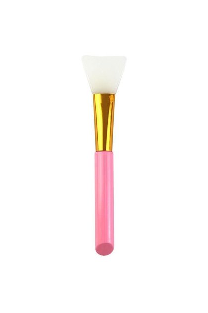 Professional Silicone Mask Application Brush and Spatula - Hygienic Skin Care Accessory (Pink)